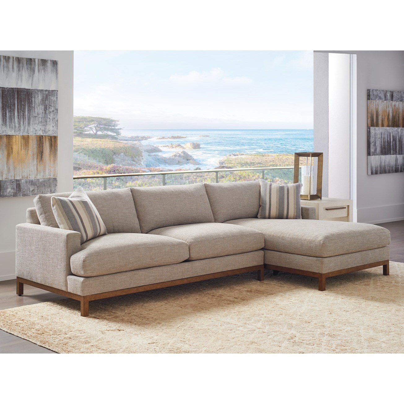 Barclay Butera Barclay Butera Upholstery 2-Piece Sectional Sofa with
